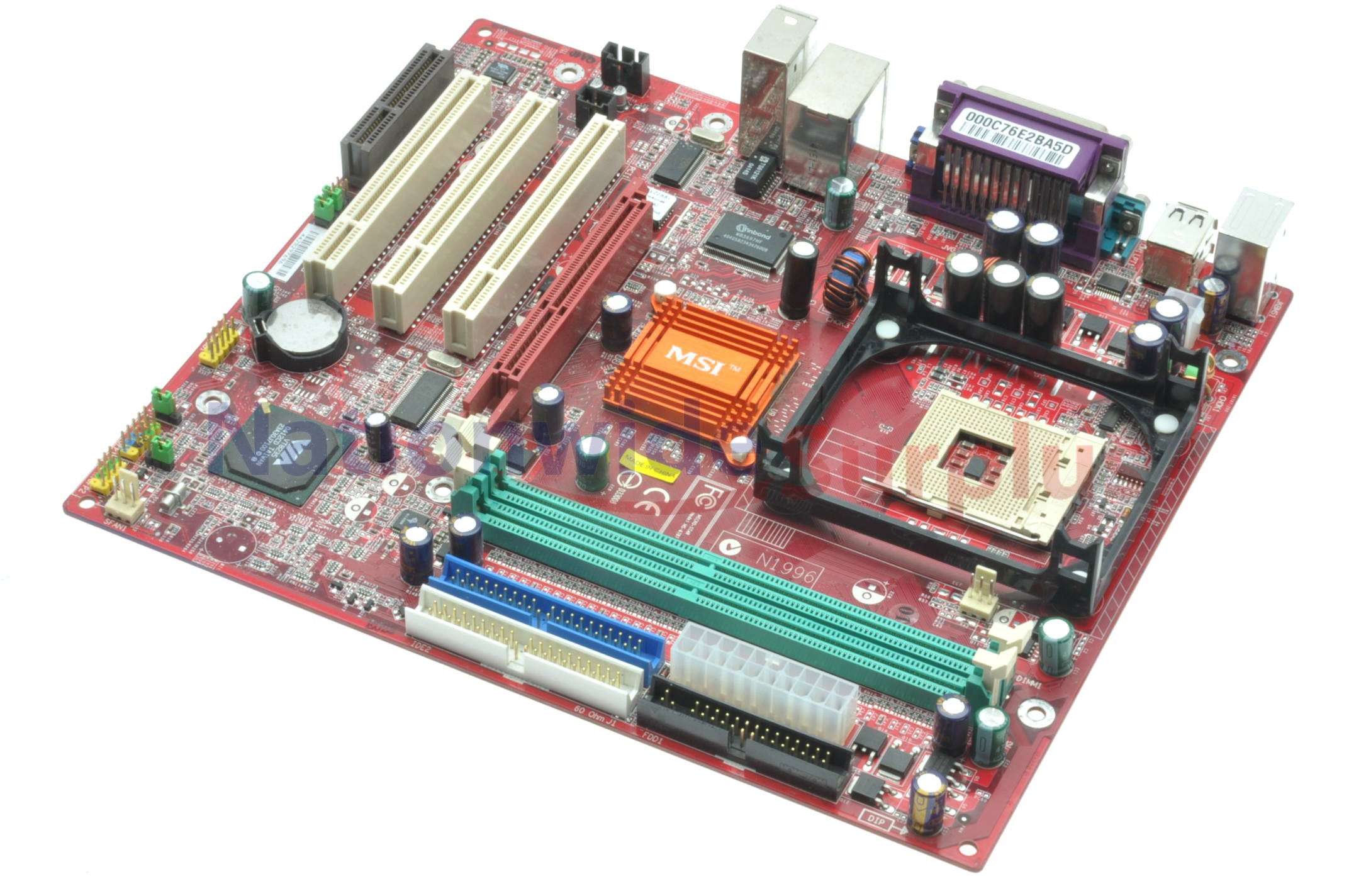 MSI MS 6787 Ver 2 PC Motherboard Socket 478 with I O Shield eBay